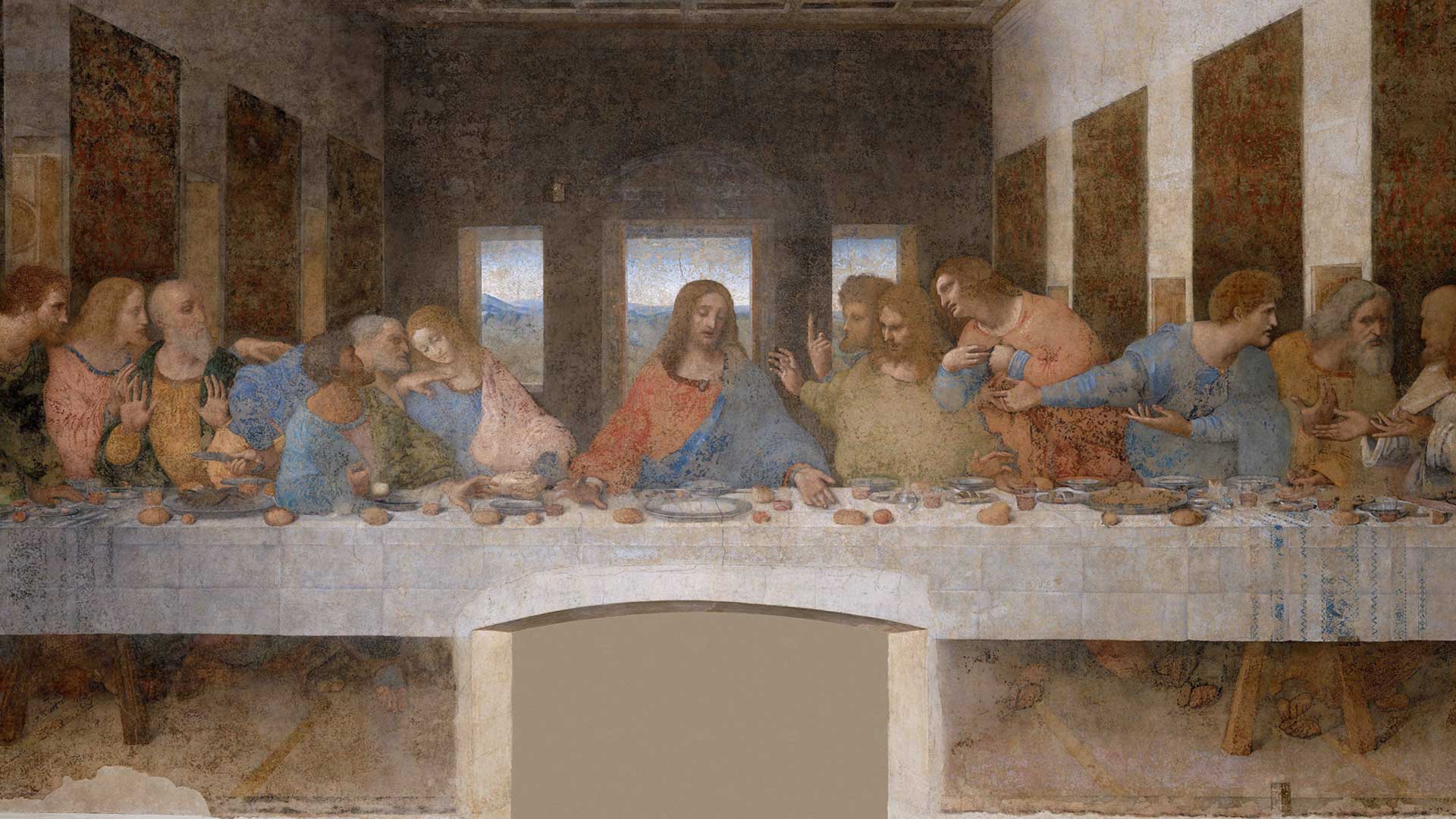 The Last Supper Painting of Leonardo da Vinci